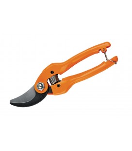 Nožnice záhradné MASTERTOOL 190 mm, kovové rukoväte, čepele Mn65 14-6108
