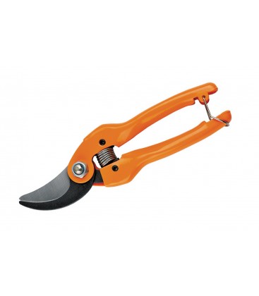 Nožnice záhradné MASTERTOOL 190 mm, kovové rukoväte, čepele Mn65 14-6108