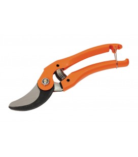 Nožnice záhradné MASTERTOOL 225 mm, kovové rukoväte, čepele Mn65 14-6109