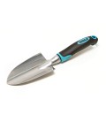 Lopatka záhradná na sadenie MASTERTOOL hliníková 300*75 mm s dvojzložková násadou 14-6160