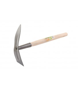 Motyčka zahradna plochá / špicatá MASTERTOOL 380*180 mm s drevenou násadou 14-6197