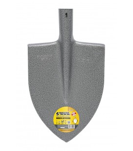 Lopata špicatá MASTERTOOL 220*300*390 mm kladivový lak bez násady 14-6247