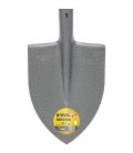 Lopata špicatá MASTERTOOL 220*300*390 mm kladivový lak bez násady 14-6247