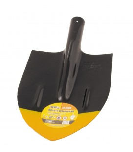 Lopata špicatá MASTERTOOL 210*290*405 mm čierna/žltá bez násady 14-6255