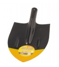 Lopata špicatá MASTERTOOL 210*290*405 mm čierna/žltá bez násady 14-6255