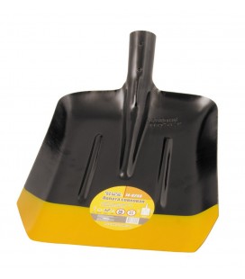 Lopata stajňová MASTERTOOL 235*285*360 mm čierna/žltá bez násady 14-6256