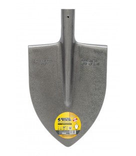 Lopata špicatá MASTERTOOL 220*300*390 mm lak bez násady 14-6264
