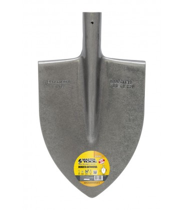 Lopata špicatá MASTERTOOL 220*300*390 mm lak bez násady 14-6264