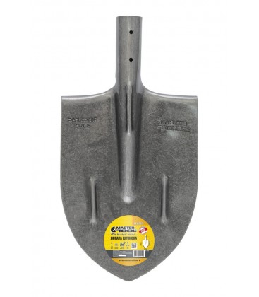 Lopata špicatá MASTERTOOL 210*290*405 mm lak bez násady 14-6265