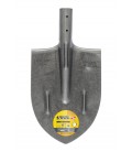 Lopata špicatá MASTERTOOL 210*290*405 mm lak bez násady 14-6265