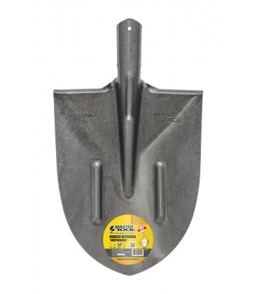 Lopata špicatá MASTERTOOL American type 240*290*425 mm lak bez násady 14-6267