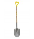 Lopata špicatá MASTERTOOL 205*280*1200 mm kladivový lak s drevenou násadou 14-6268