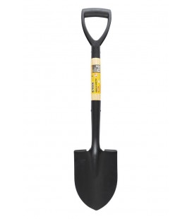 Lopata špicatá MASTERTOOL 150*205*670 mm čierna s drevenou násadou 14-6276