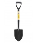 Lopata špicatá MASTERTOOL 150*205*670 mm čierna s drevenou násadou 14-6276