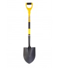 Lopata špicatá MASTERTOOL 230*300*1100 mm čierna so sklolaminátovou násadou 14-6277