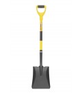 Lopata stajňová MASTERTOOL 240*300*1100 mm čierna so sklolaminátovou násadou 14-6278