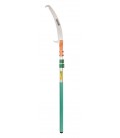 Píla záhradná teleskopická MASTERTOOL PROFI hliníková rukoväť 2, 5 m, ostrie 420 mm 6TPI kalený 3D zub 14-6904