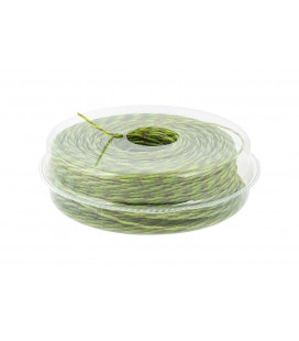 Žacie struna pre krovinorez MASTERTOOL SPIRAL SQUARE bezhlučný 2, 40 mm 131 m dvojfarebný 19-0412