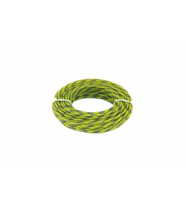 Žacie struna pre krovinorez MASTERTOOL SPIRAL SQUARE bezhlučný 2, 70 mm 15 m dvojfarebný 19-0427