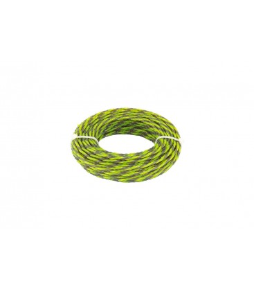 Žacie struna pre krovinorez MASTERTOOL SPIRAL SQUARE bezhlučný 2, 70 mm 15 m dvojfarebný 19-0427