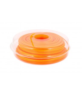 Žacie struna pre krovinorez MASTERTOOL STAR 3, 00 mm 72 m 19-1014
