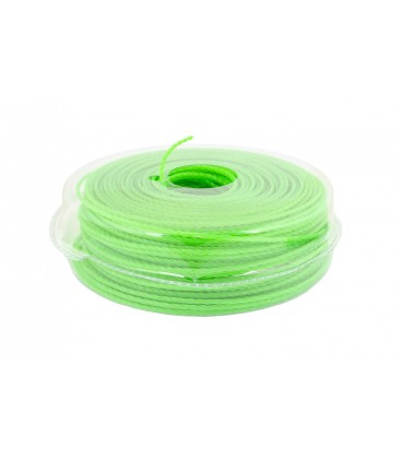 Žacie struna pre krovinorez MASTERTOOL SQUARE TWISTED 2, 70 mm 107 m 19-1213