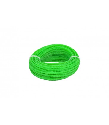 Žacie struna pre krovinorez MASTERTOOL SQUARE TWISTED 2, 00 mm 15 m 19-1220