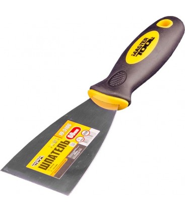 Špachtľa nerezová MASTERTOOL FLEX 60 mm s dvojzložkovou rukoväťou TPR 19-5106