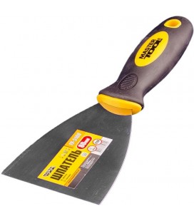 Špachtľa nerezová MASTERTOOL FLEX 80 mm s dvojzložkovou rukoväťou TPR 19-5108