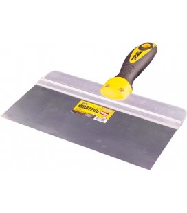 Špachtľa s bitom nerezová MASTERTOOL AL-PROFI 250*85 mm s dvojzložkovou rukoväťou TPR 19-5325