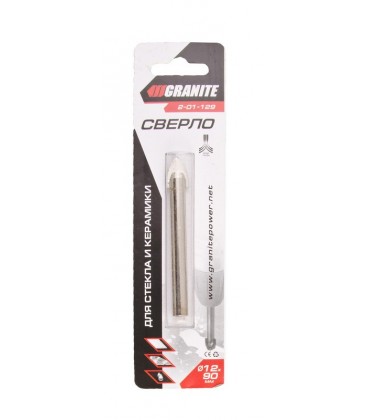 Vrtvrták do skla a obkladačiek GRANITE 12*90 mm 2-01-129