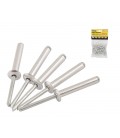 Vysekávací nit hliníkový MASTERTOOL 4, 8* 6, 40 mm, 50 ks 20-0620
