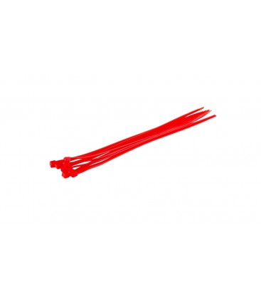 Sťahovacia páska na káble, nylon MASTERTOOL 2, 5*150 mm, 100 ks balenie červená 20-1710