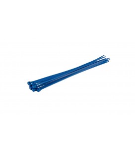Sťahovacia páska na káble, nylon MASTERTOOL 2, 5*150 mm, 100 ks balenie modrá 20-1740