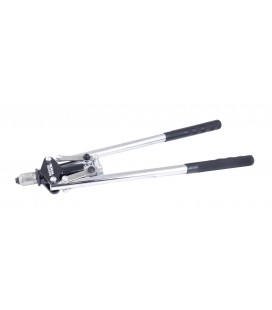 Kliešte nitovacie s nádobou obojručné MASTERTOOL PROFI 420 mm Ø 3, 2/4, 0/4, 8 mm 21-0780