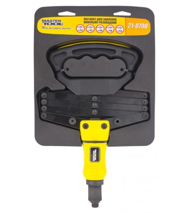 Kliešte nitovacie harmonika MASTERTOOL 280-750 mm Ø 2, 4/3, 2/4, 0/4, 8/6, 4 mm 21-0790