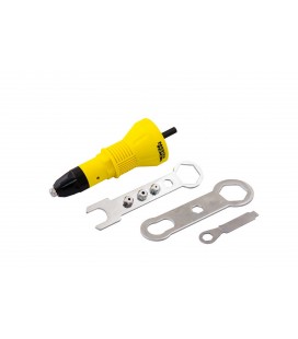 Nitovací adaptér na vŕtačku MASTERTOOL 2.4/ 3.2/ 4.0/ 4.8 mm 21-0900