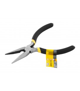 Kliešte pologuľaté MASTERTOOL presné rovné 135 mm C45 HRC 45~55 21-2115