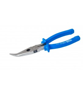 Kliešte pologuľaté MASTERTOOL zahnuté American Type 200 mm 22-3200