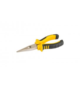 Kliešte pologuľaté rovné MASTERTOOL 160 mm С55/HRC 45~50 23-2160