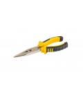Kliešte pologuľaté rovné MASTERTOOL 180 mm С55/HRC 45~50 23-2180