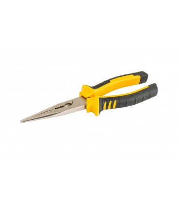 Kliešte pologuľaté rovné MASTERTOOL 200 mm С55/HRC 45~50 23-2200