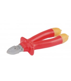 Kliešte štikacie MASTERTOOL bočné s izolovanou rukoväťou 190 mm CRV 6150, HRC 50~55 27-1190
