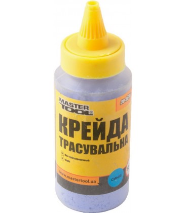 Značkovací prášok MASTERTOOL krieda 120 g modrá 30-0616