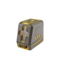 Vodováha laserová MASTERTOOL 15 m ±0, 3 mm/m, H/V/H+V H130°/V130° ±4° RED/635 nm, trieda II IP54 АА*4 textilné puzdro 30-1903