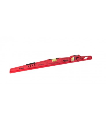 Vodováha liatinová MASTERTOOL 60 cm so zrkadlom 2 libely 0, 5 mm/m 0, 03° 33-0602