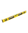 Vodováha hliníková MASTERTOOL PROFI stavebná 60 cm 3 libely 0, 5 mm/m 0, 03° gumový úchyty 36-0603