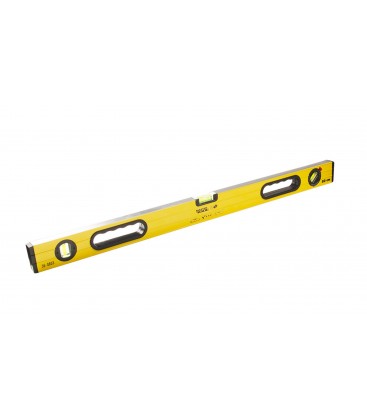 Vodováha hliníková MASTERTOOL PROFI stavebná 80 cm 3 libely 0, 5 mm/m 0, 03° gumový úchyty 36-0803