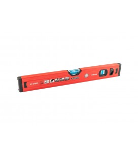 Vodováha stavebná hliníková MASTERTOOL PROFI 40 cm 2 libely 0, 5 mm/m 0, 03° výklenok pre montáž na potrubia 37-0403