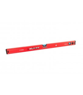 Vodováha stavebná hliníková MASTERTOOL PROFI 80 cm 2 libely 0, 5 mm/m 0, 03° výklenok pre montáž na potrubia 37-0803